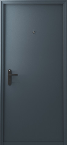 Союз Входная дверь Эконом Серо-синяя м/м, арт. 0007298
