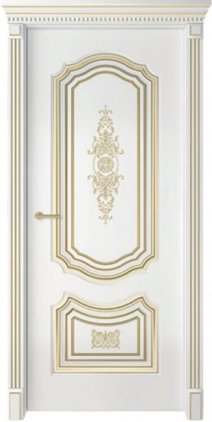 Гармония Межкомнатная дверь Лацио с патиной ПГ, арт. 21591