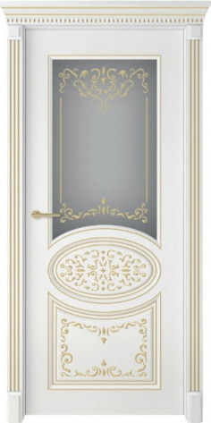 Гармония Межкомнатная дверь Венеция с патиной ПО, арт. 21594