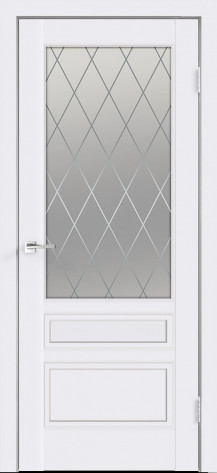 VellDoris Межкомнатная дверь Scandi 3V Ромбы, арт. 5400