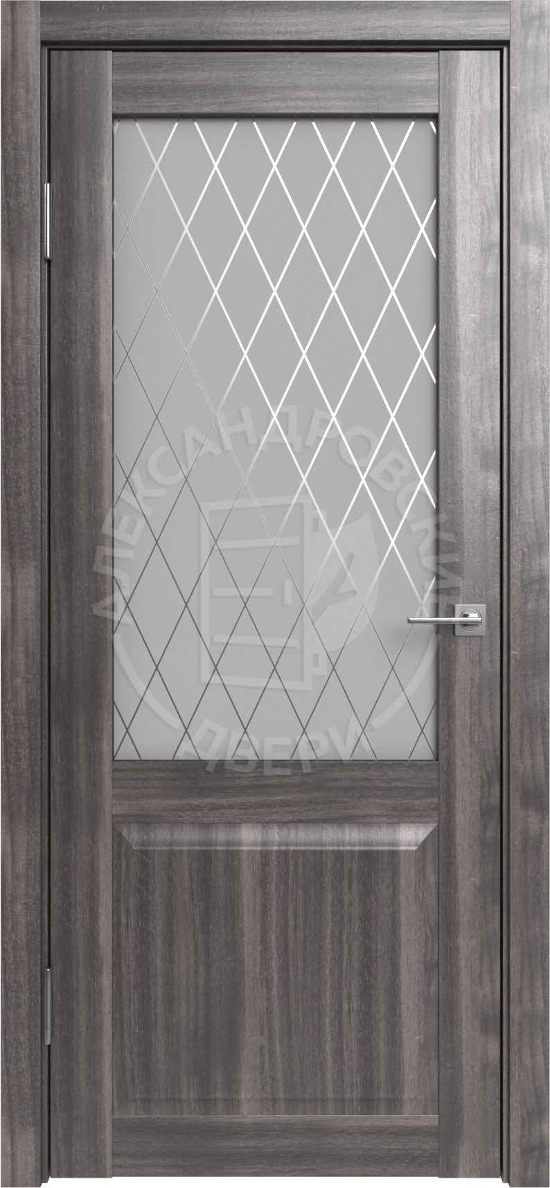 Александровские двери Межкомнатная дверь Марта ПО Ромб, арт. 12379 - фото №3