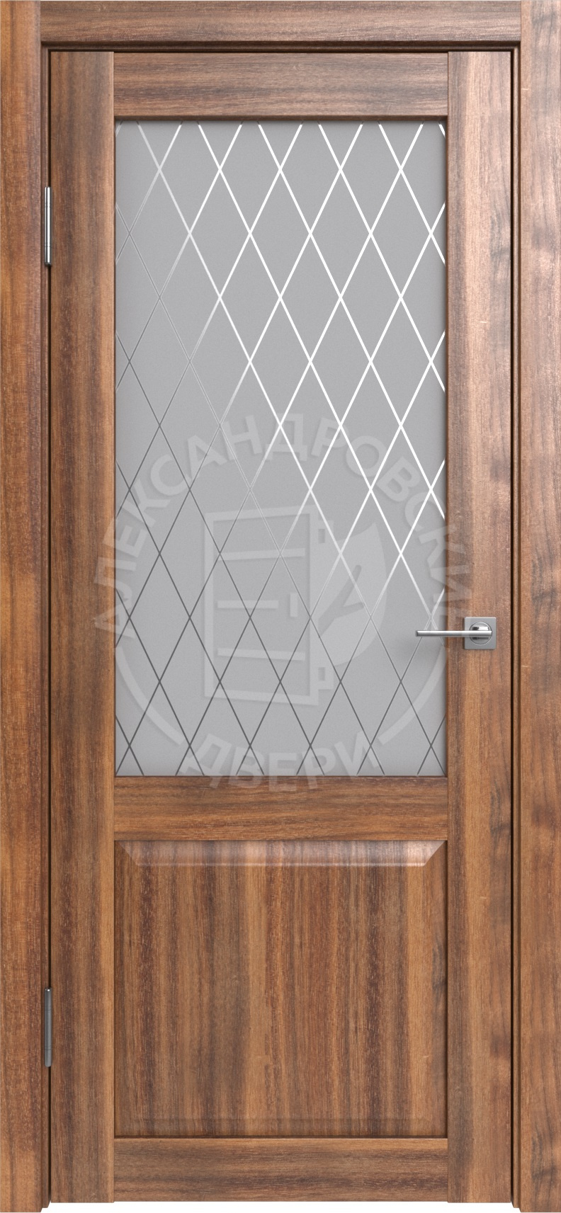 Александровские двери Межкомнатная дверь Марта ПО Ромб, арт. 12379 - фото №2