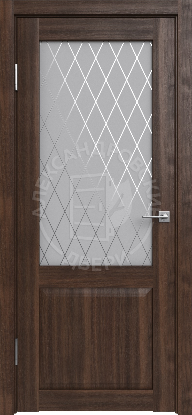 Александровские двери Межкомнатная дверь Марта ПО Ромб, арт. 12379 - фото №1