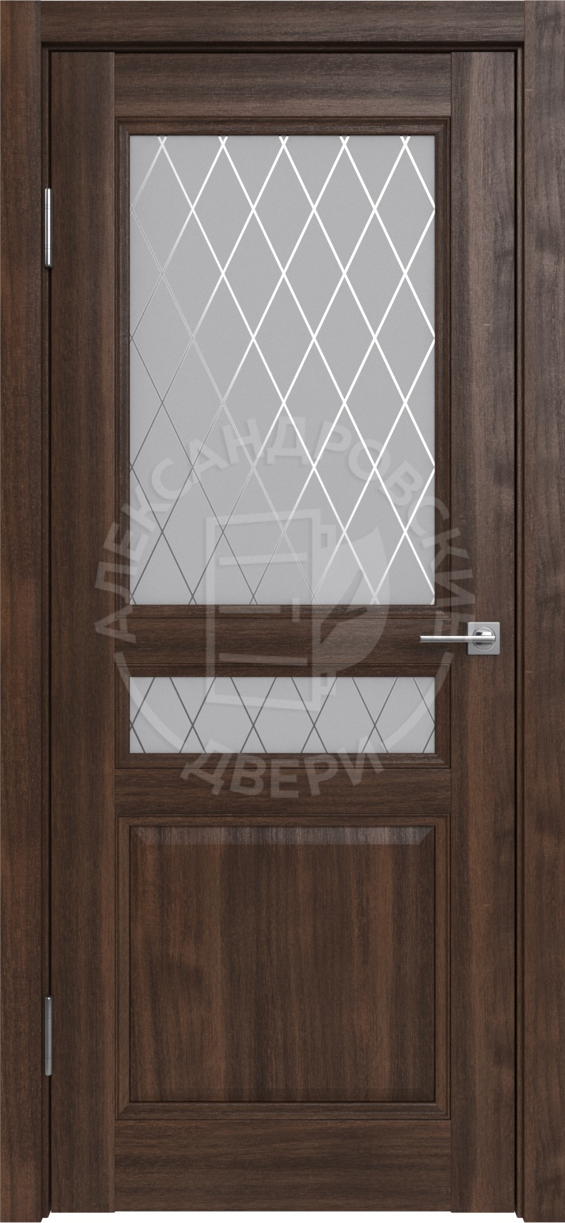 Александровские двери Межкомнатная дверь Каролина ПО Ромб, арт. 12383 - фото №2