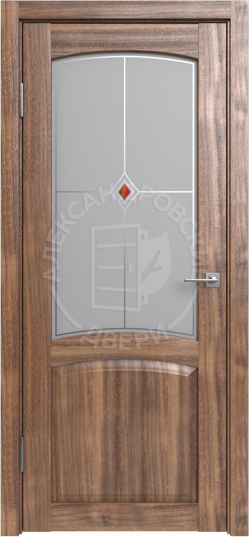 Александровские двери Межкомнатная дверь Криста ПО Фьюзинг, арт. 12391 - фото №6