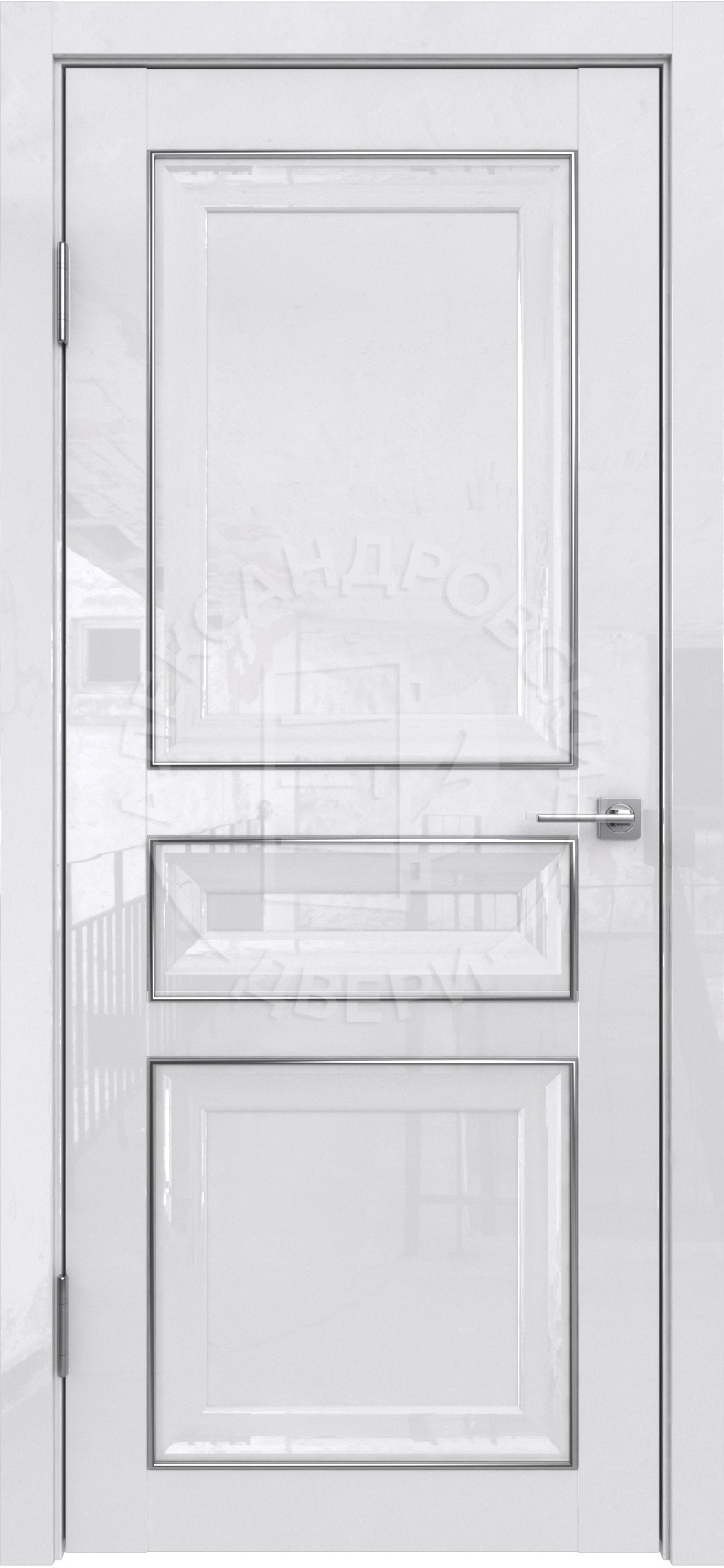 Александровские двери Межкомнатная дверь Ясмина 3 ПГ, арт. 12412 - фото №4