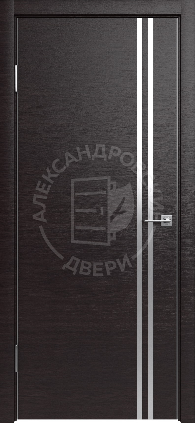 Александровские двери Межкомнатная дверь ALUM 2 молдинг, арт. 12439 - фото №4