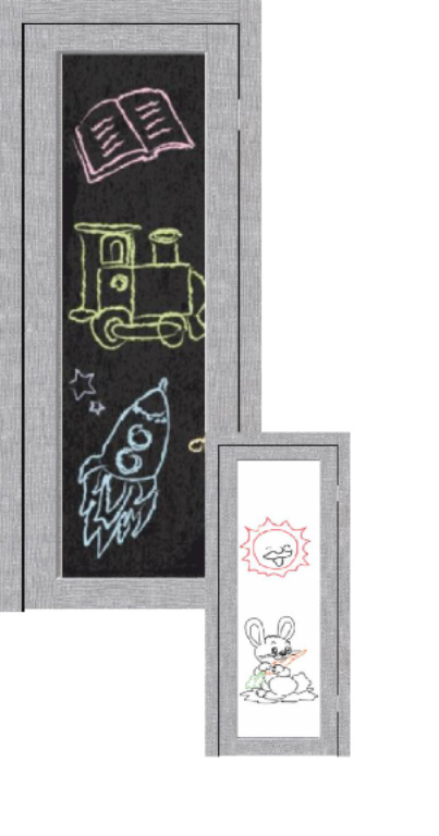 Синержи Межкомнатная дверь Энерджи с меловой/маркерной доской с 2х сторон, арт. 20052 - фото №1