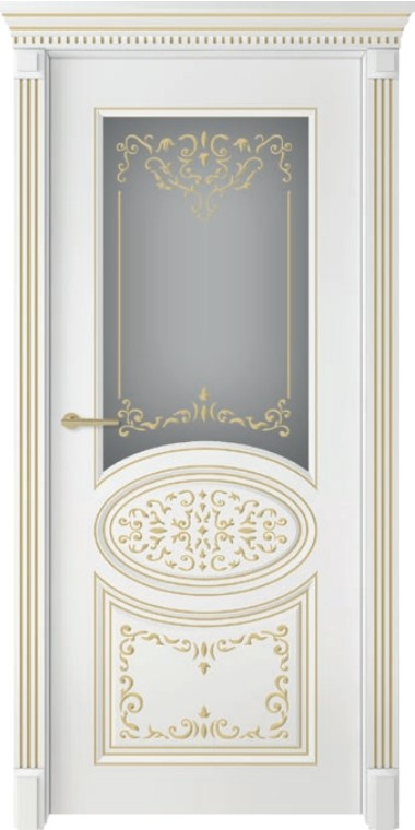 Гармония Межкомнатная дверь Венеция с патиной ПО, арт. 21594 - фото №1