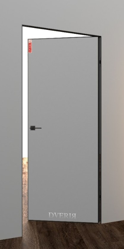 DveriЯ Межкомнатная дверь Invisible 42 мм под покраску, арт. 23875 - фото №1