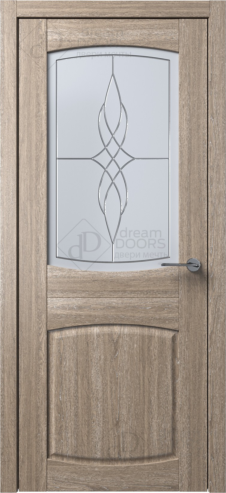 Dream Doors Межкомнатная дверь B5-4, арт. 5562 - фото №1