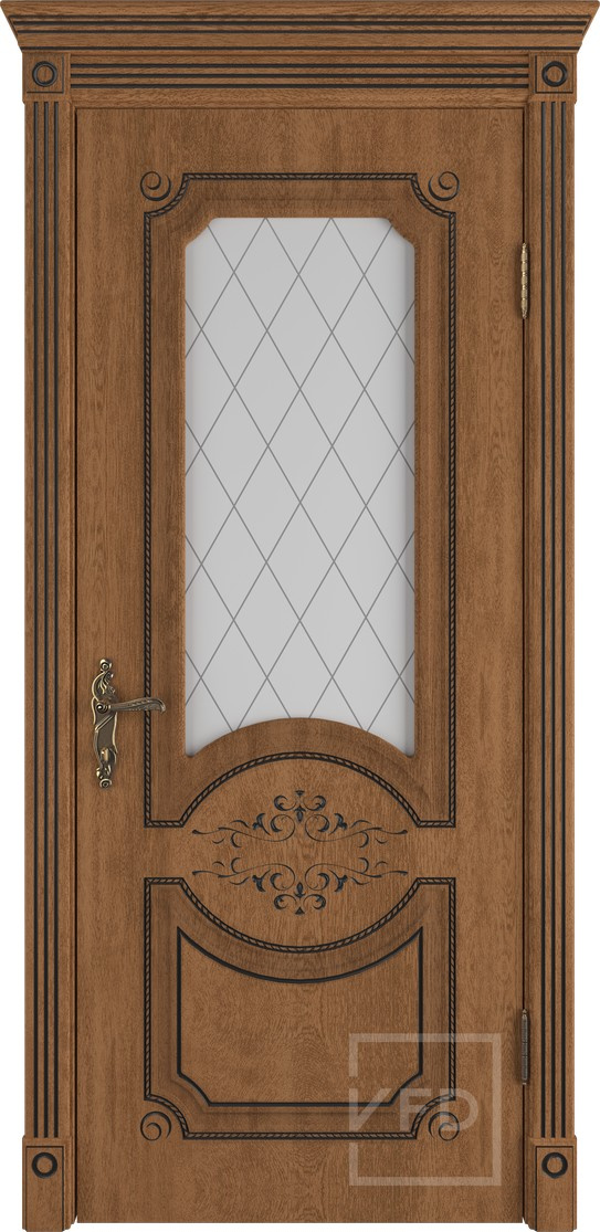 ВФД Межкомнатная дверь Milana AC патина, арт. 5651 - фото №1