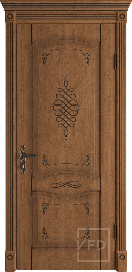 ВФД Межкомнатная дверь Vesta патина, арт. 5654 - фото №1