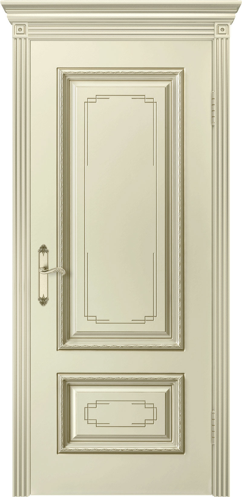 Олимп Межкомнатная дверь Дуэт R В2 ПГ, арт. 9465 - фото №2