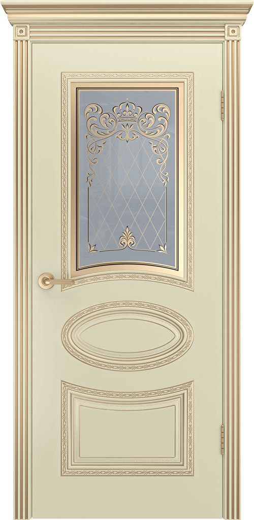 Олимп Межкомнатная дверь Ария Корона В1 ПО 2, арт. 9500 - фото №1