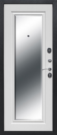 Феррони Входная дверь 7,5 см Гарда серебро зеркало фацет, арт. 0001343