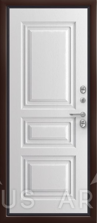 Аргус Входная дверь Аргус Тепло Скиф молоток коричневый, арт. 0001232 - фото №1