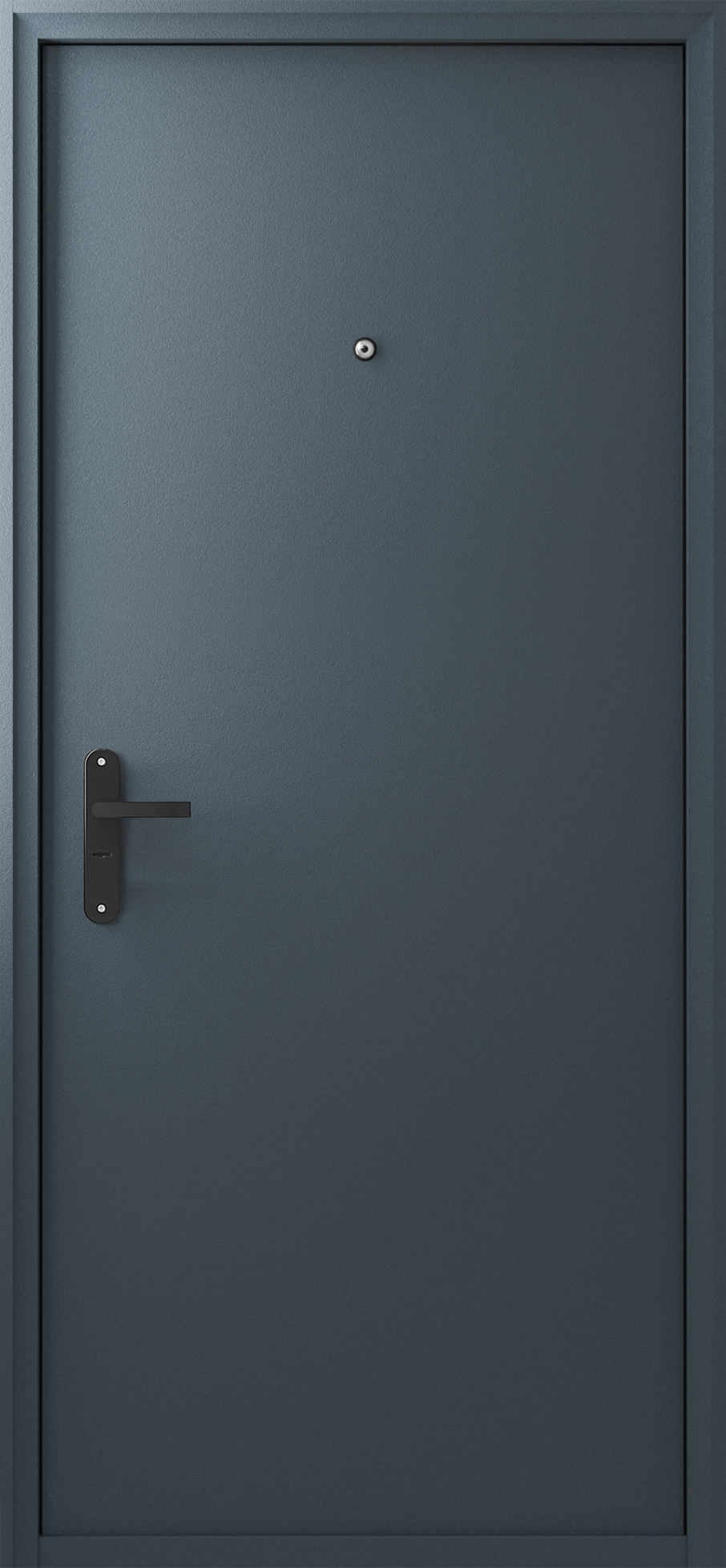 Союз Входная дверь Эконом Серо-синяя м/м, арт. 0007298 - фото №1