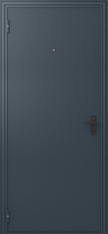 Союз Входная дверь Эконом Серо-синяя, арт. 0007297